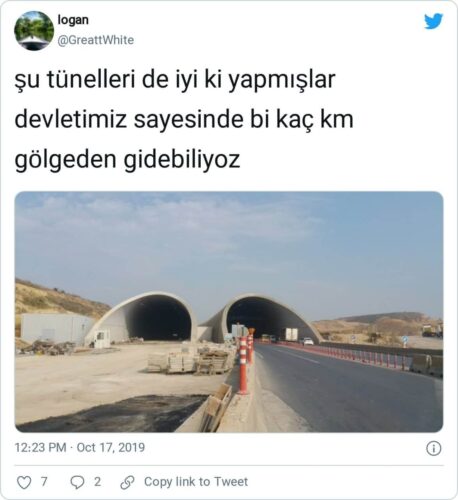 dağdan geçmeyen tünel