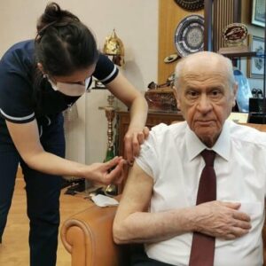 devlet bahçeli aşı