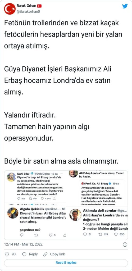 diyanet-isleri-baskani-londra-ev