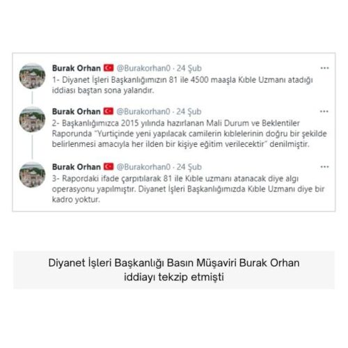 diyanet kıble uzmanı açıklaması