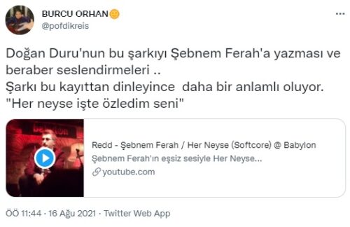 doğan duru şebnem ferah şarkı sözü