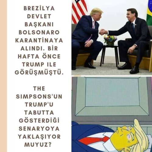 simpsons donald trump ölümü