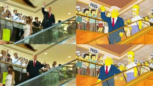 simpsons donald trump bölümü