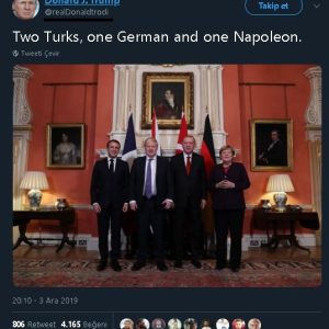 Parodi hesaptan atılan tweet