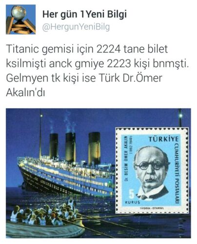 titanik besim ömer akalın