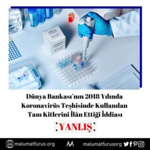 dünya bankası covid19 teşhisi 2018