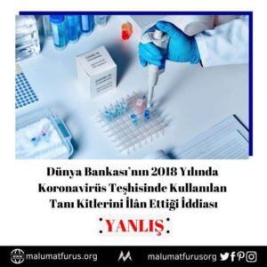 dünya bankası covid19 teşhisi 2018