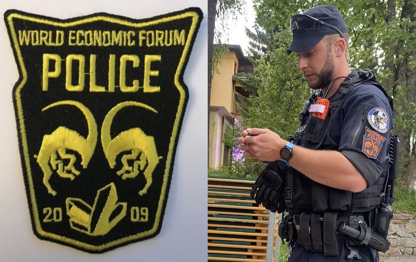 dunya ekonomik forumu polis