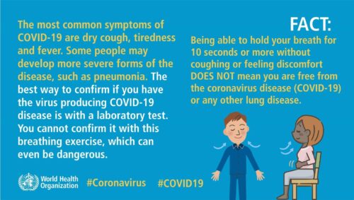 koronavirüs nefes tutma