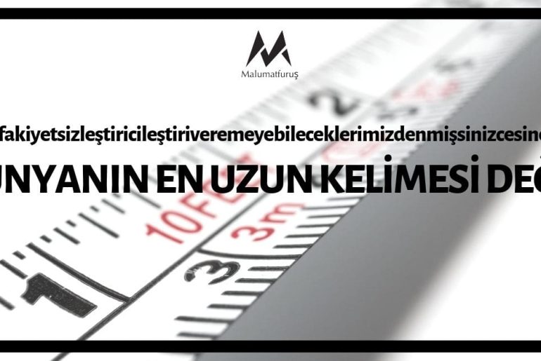 "Muvaffakiyetsizleştiricileştiriveremeyebileceklerimizdenmişsinizcesinesiniz"