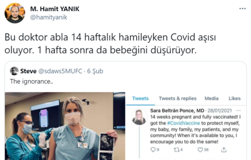 hamileyken covid aşısı