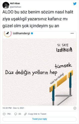 duz dedigin yollarin hep tumsek