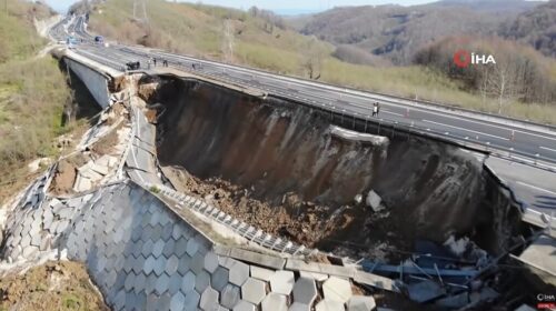 duzce zonguldak yolu coktu