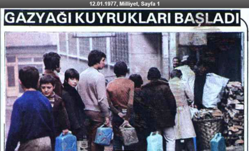 gazyağı kuyrukları