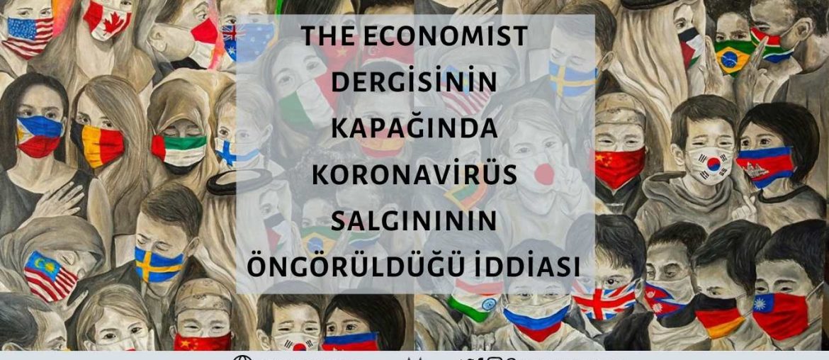 The Economist Dergisinin Kapağında İnsanların Bayrak Desenli Maske Taktığı Görselin Yer Aldığı İddiası Doğru Değil