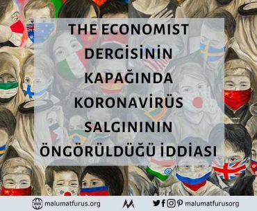 The Economist Dergisinin Kapağında İnsanların Bayrak Desenli Maske Taktığı Görselin Yer Aldığı İddiası Doğru Değil