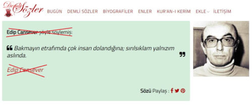 Bakmayın Etrafımda Çok İnsan Dolandığına Sırılsıklam Yalnızım Aslında