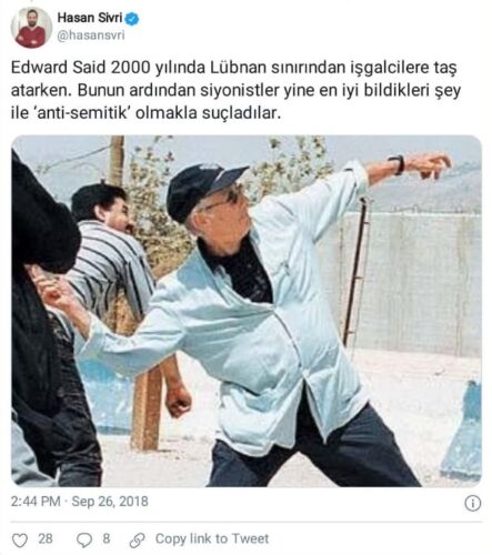 edward wadie said israile taş