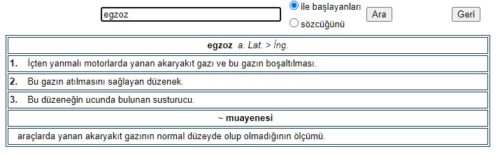 egzoz dil derneği