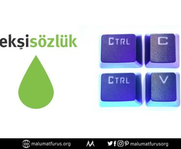 ekşi sözlük kopyala yapıştır