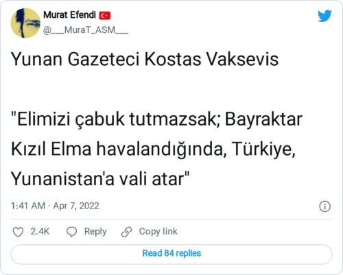 elimizi cabuk tutmazsak bayraktar kizil elma