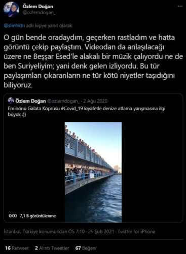 eminönü denize atlama video açıklama