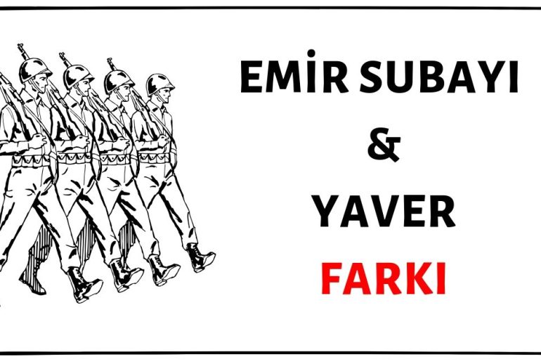 Cumhurbaşkanı’nın yaveri, Genelkurmay Başkanı ve bazı kuvvet komutanlarının emir subayı olur. Yaverlik sistemi sadece Cumhurbaşkanlığında bulunur. Genelkurmay başkanının yaveri bulunmaz.