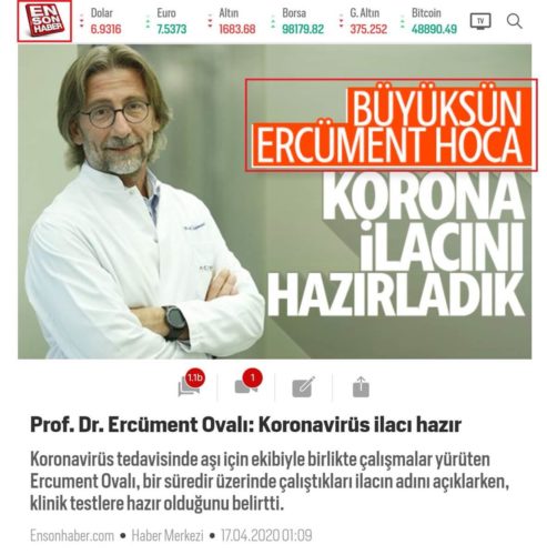 Büyüksün Ercüment Hoca