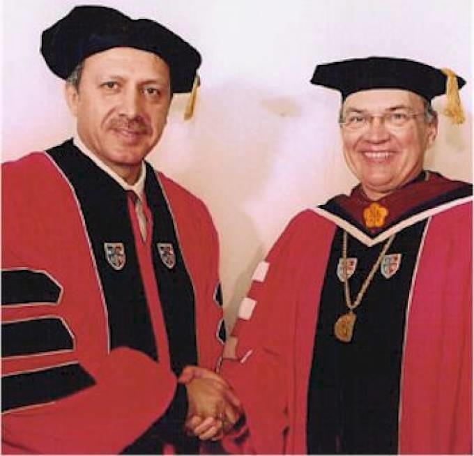 erdoğan fahri doktora st johns university