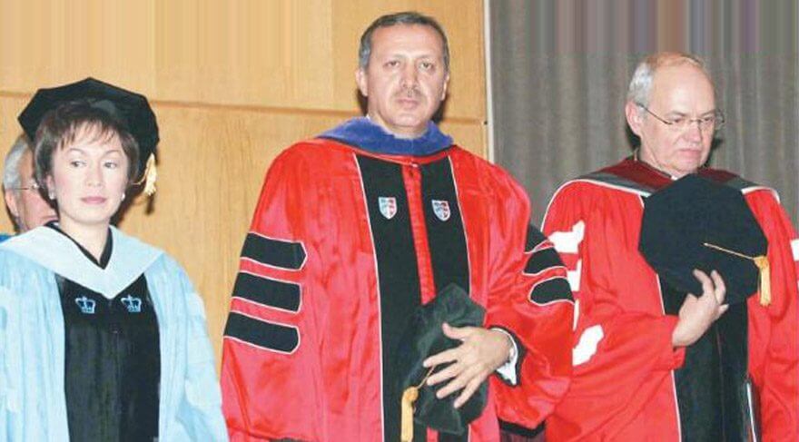 Erdoğan yahudi cesaret ödülü takdimi sanılan fotoğraf