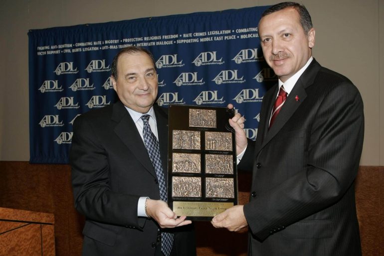 erdoğan yahudi cesaret ödülü
