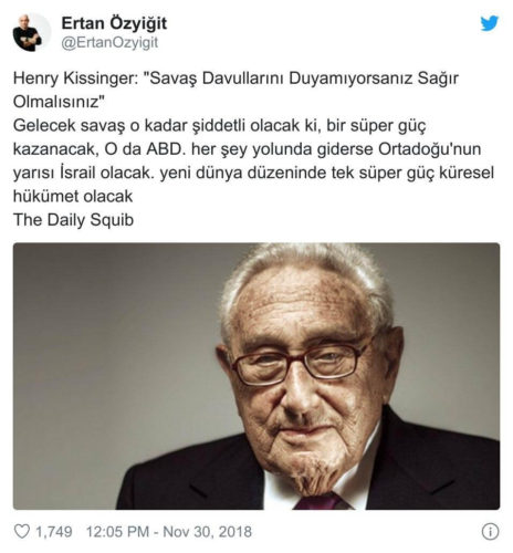 kissenger dünya savaşı