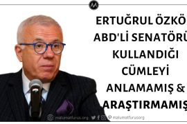 Ertuğrul Özkök ABD’li Senatörün Kullandığı Cümleyi Anlamamış Ertuğrul Özkök'ün Anlamadığını Belirttiği ABD'li Senatör Lindsey Graham'ın Cümlesi Aslında Bilindik ve Kolaylıkla Bulunabilir Bir Midilli Fıkrası