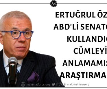 Ertuğrul Özkök'ün Anlamadığını Belirttiği ABD'li Senatör Lindsey Graham'ın Cümlesi Aslında Bilindik ve Kolaylıkla Bulunabilir Bir Midilli Fıkrası