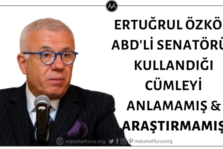 Ertuğrul Özkök'ün Anlamadığını Belirttiği ABD'li Senatör Lindsey Graham'ın Cümlesi Aslında Bilindik ve Kolaylıkla Bulunabilir Bir Midilli Fıkrası