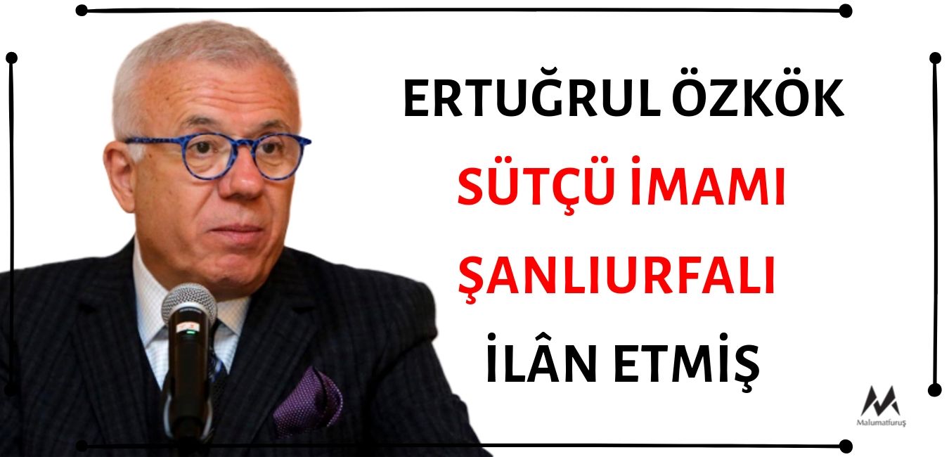 Ertuğrul Özkök, Sütçü İmam'ı Şanlıurfa'nın Kahramanı İlân Ederek Hataya Düşmüş