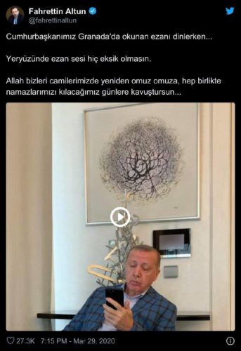 erdoğan granada ezan
