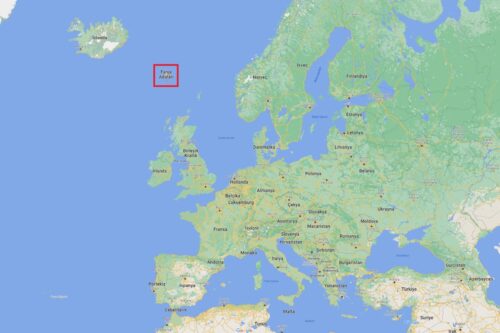 faroe adalari harita