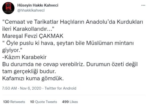 fevzi-cakmak-tarikatlar-cemaatler