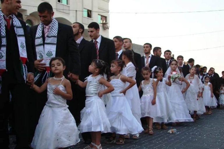 filistin çocuk gelin