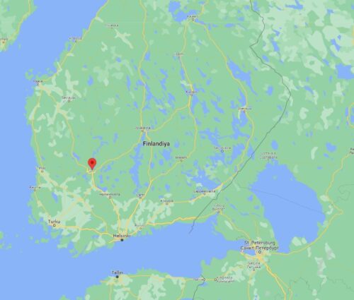 finlandiya harita