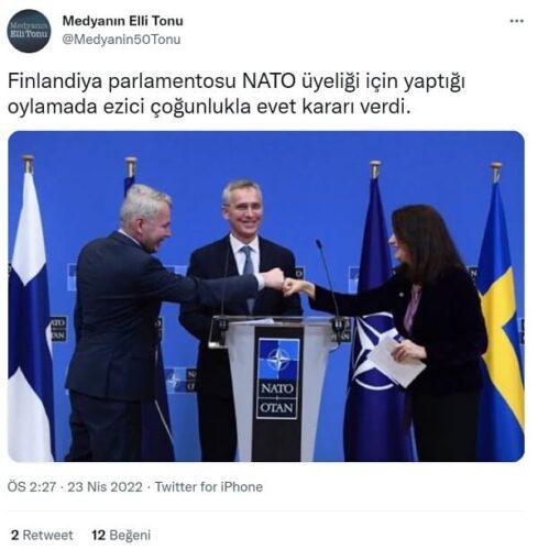 finlandiya parlamentosu nato oylama karari