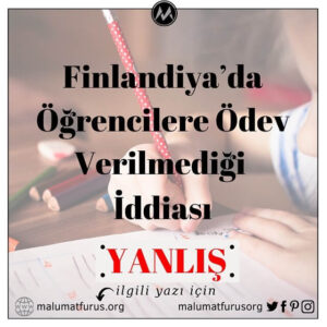 finlandiya öğrenci ödev