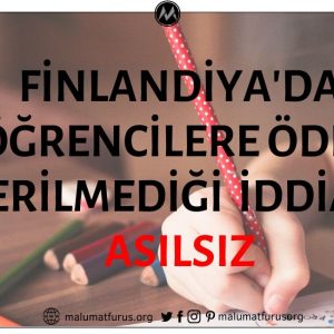 Finlandiya Eğitim Sisteminde Ödevin Olmadığı İddiası Asılsız