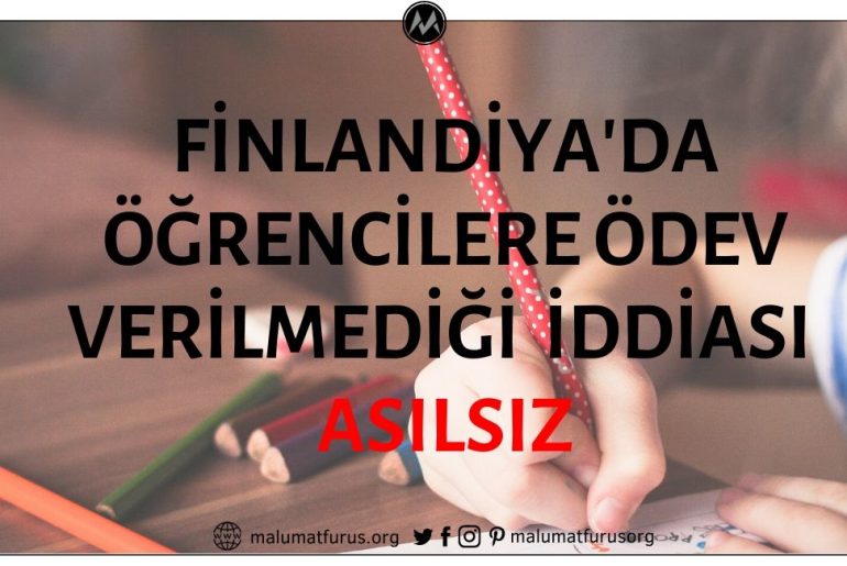 Finlandiya Eğitim Sisteminde Ödevin Olmadığı İddiası Asılsız