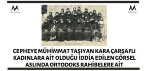 mühimmat taşıyan kara çarşaflı kadınlar