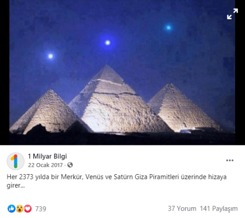 Giza Piramitleri Gezegen
