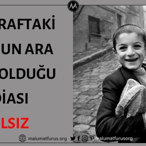 Fotoğraftaki Elinde Süt ve Ekmek Bulunan Çocuğun Ara Güler Olduğu İddiası Asılsız