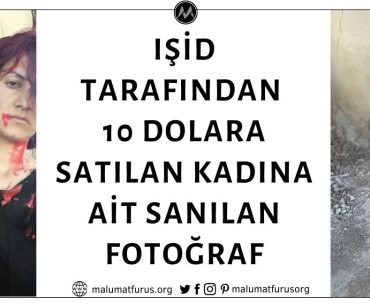 Fotoğraftaki Yezidi Kadının IŞİD Tarafından 10 Dolara Satışa Çıkarıldığı İddiası Doğru Değil