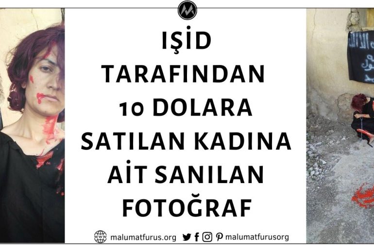 Fotoğraftaki Yezidi Kadının IŞİD Tarafından 10 Dolara Satışa Çıkarıldığı İddiası Doğru Değil